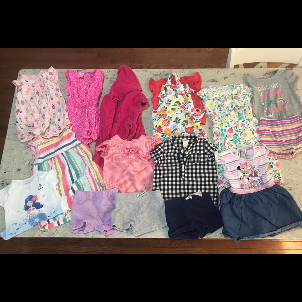 12 month girl clothing lot